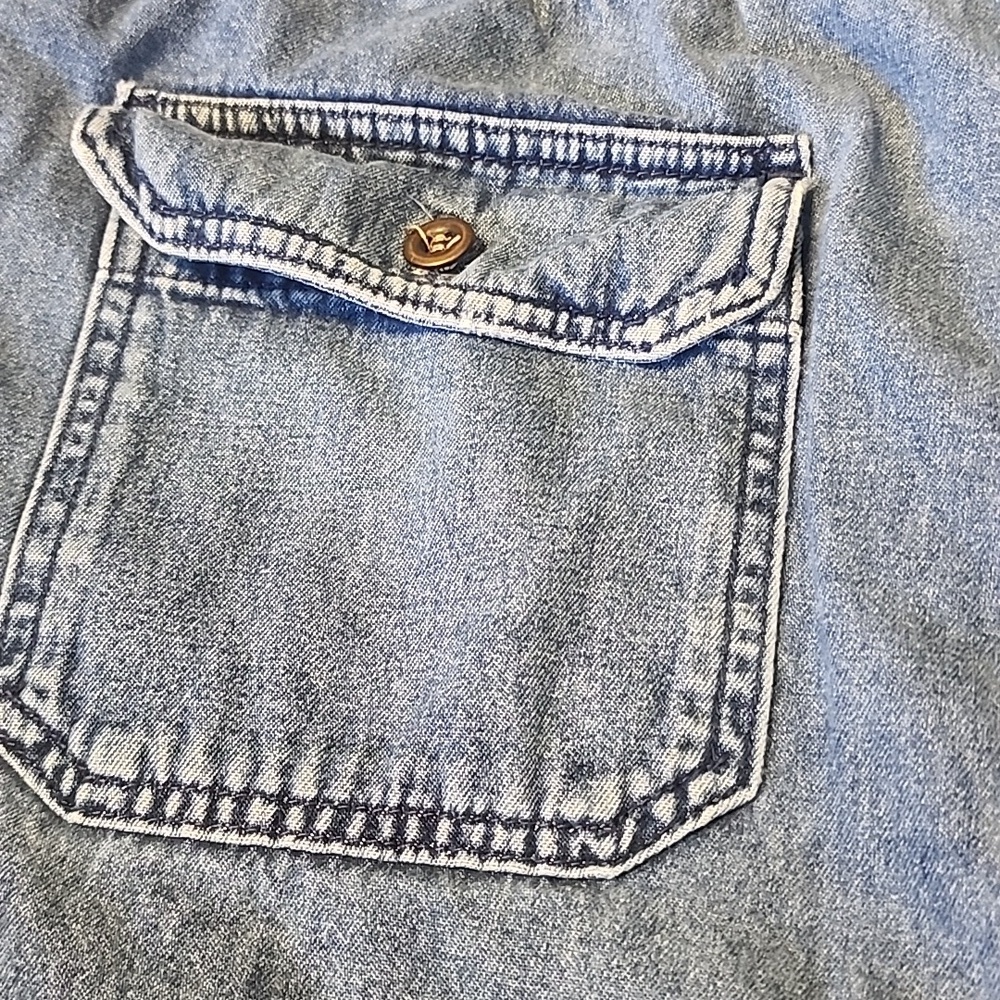 CROFT & BARROW COTTON JEAN SHORTS XXL - Picture 8 of 9